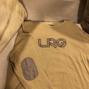 Lrg camel colored sweat shirts. New condition